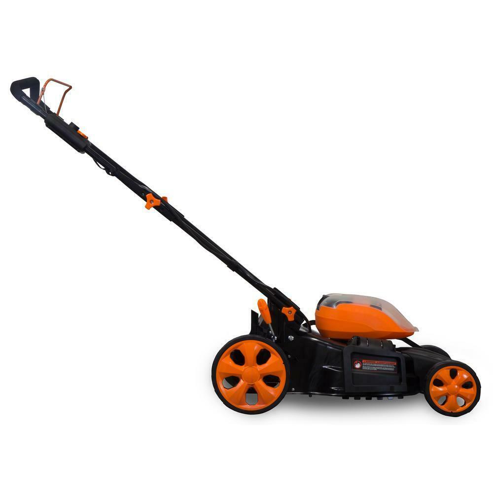 19 in. 40V Cordless 3-in-1 Walk Behind Push Lawn Mower 16 Gal. Bag (Tool-Only)