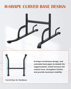 MaxKare 4 Level Adjustable Power Tower Workout Dip Stand  for Home Gym-Version