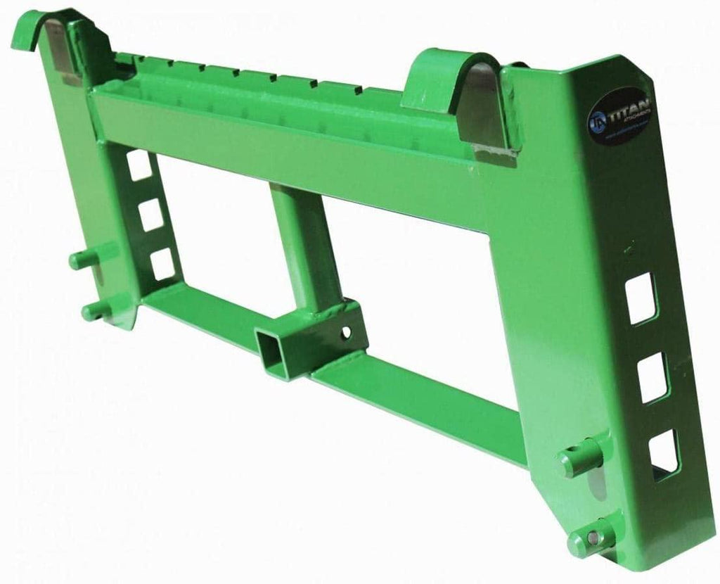 titan attachments pallet fork attachment 42" forks receiver hitch john deere