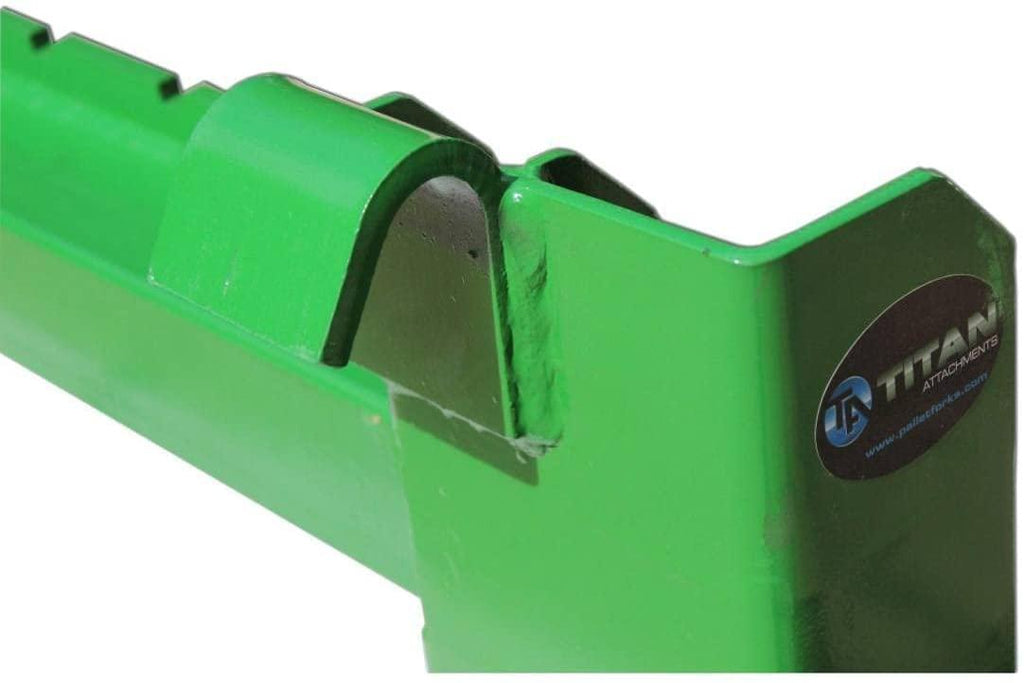 titan attachments pallet fork attachment 42" forks receiver hitch john deere