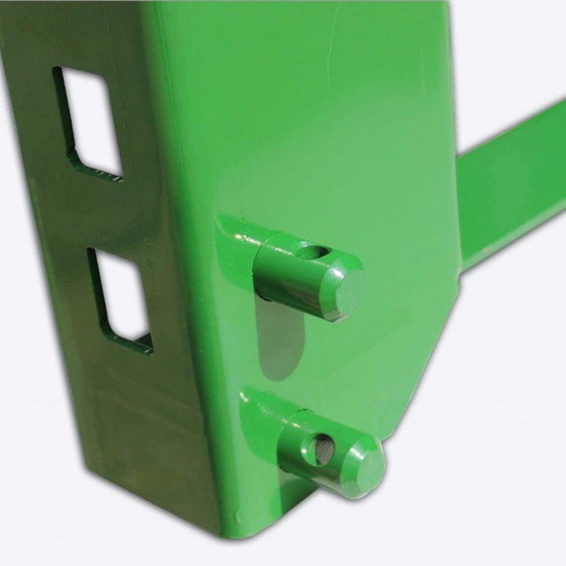titan attachments pallet fork attachment 42" forks receiver hitch john deere