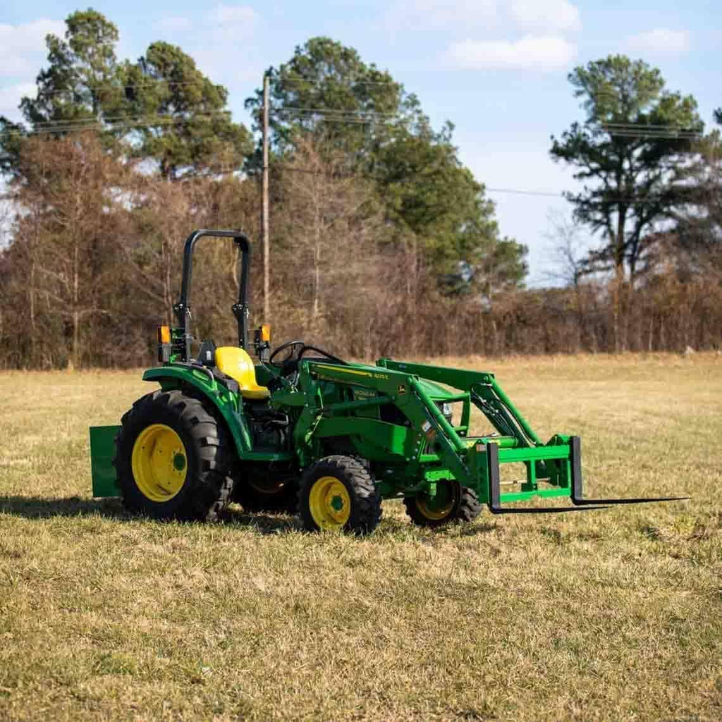 titan attachments pallet fork attachment 42" forks receiver hitch john deere