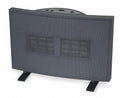 Dayton Prtbl Elct Heatr,Gray,10-3/8" H  1VNY2