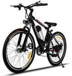 26 inch Electric Bike for Adults, Commuting Ebike with 8ah/12.5ah Battery, 250W/500W Motor Electric Mountain Bike, and Professional 21 Speed Gears (Classic)