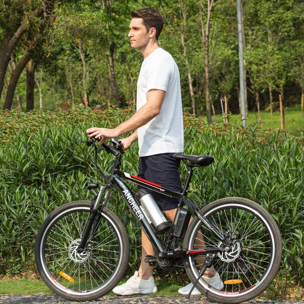 26 inch Electric Bike for Adults, Commuting Ebike with 8ah/12.5ah Battery, 250W/500W Motor Electric Mountain Bike, and Professional 21 Speed Gears (Classic)