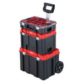 VERSASTACK 17.126-in Metal Wheels Lockable Tool Box