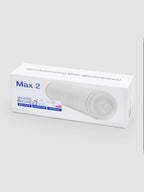 Lovense Max 2 App Controlled Rechargeable Vibrating Male Masturbator, White