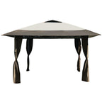 Haven Instant Canopy 12 ft 7 in. x 12 Ft x 7 in. Beige/Brown Canopy