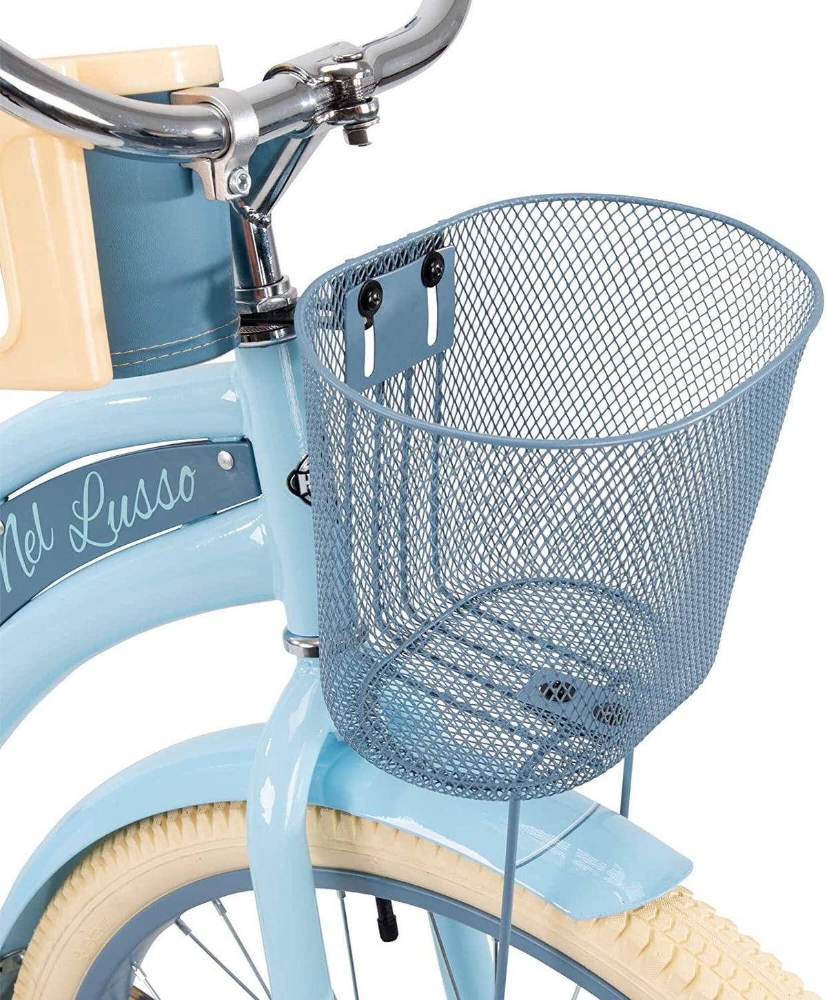 Huffy, Nel Lusso Classic Cruiser Bike Frame, Women's, Light Blue, 26"