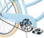 Huffy, Nel Lusso Classic Cruiser Bike Frame, Women's, Light Blue, 26"