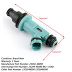1998-2000 Lexus SC300 3.0L 6PCS Fuel Injectors 23250-46090 842-12268 2320946090 Generic