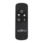 Lifestyle by Focus Infrared Electric Cold Space Heater (Black) with Tripod Stand