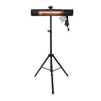 Lifestyle by Focus Infrared Electric Cold Space Heater (Black) with Tripod Stand