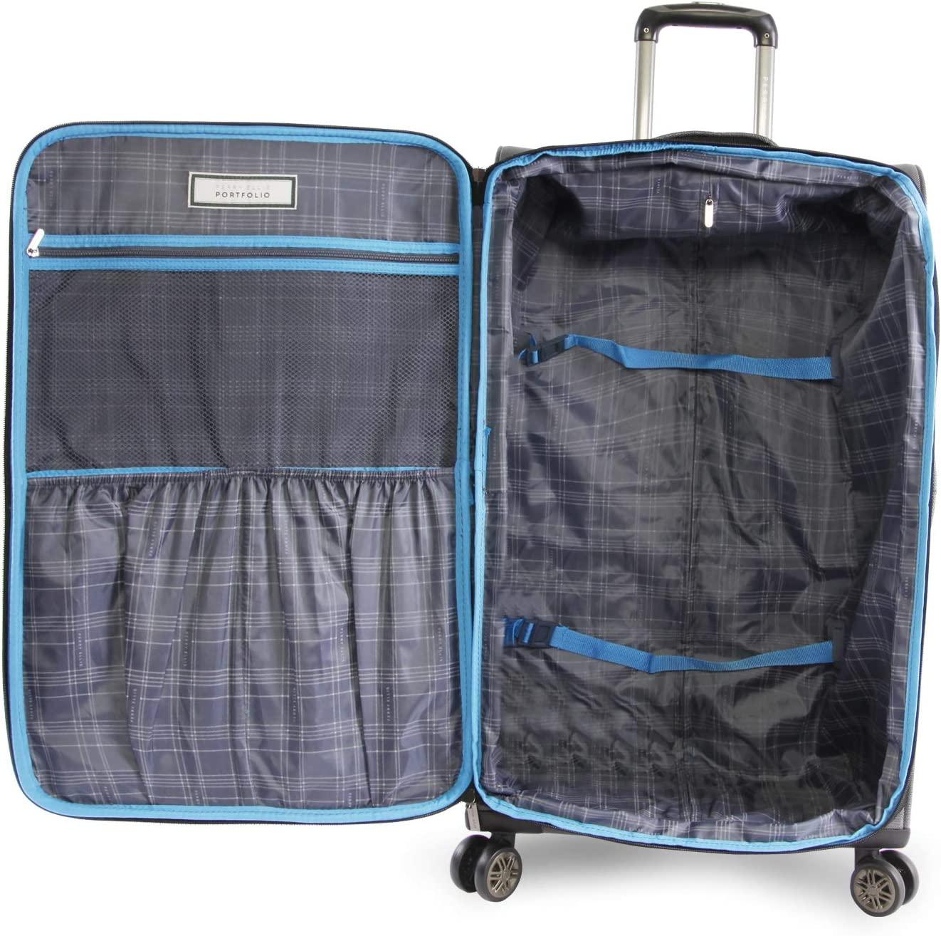 Luggage Viceroy 2 Piece Set Expandable Suitcase with Spinner Wheels, Charcoal, One Size