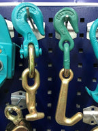 SET#8  -19 PIECE AUTO BODY FRAME MACHINE HEAVY DUTY PULLING CLAMPS TOOLS CHAINS