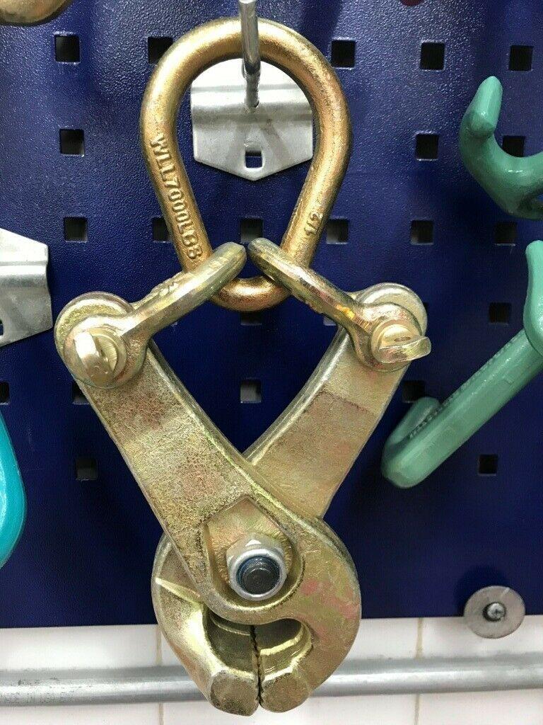 SET#8  -19 PIECE AUTO BODY FRAME MACHINE HEAVY DUTY PULLING CLAMPS TOOLS CHAINS