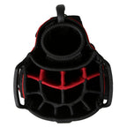 MacGregor Golf Tourney 2-in-1 Cart Bag with Removable Carry/Stand Bag, Black/Red