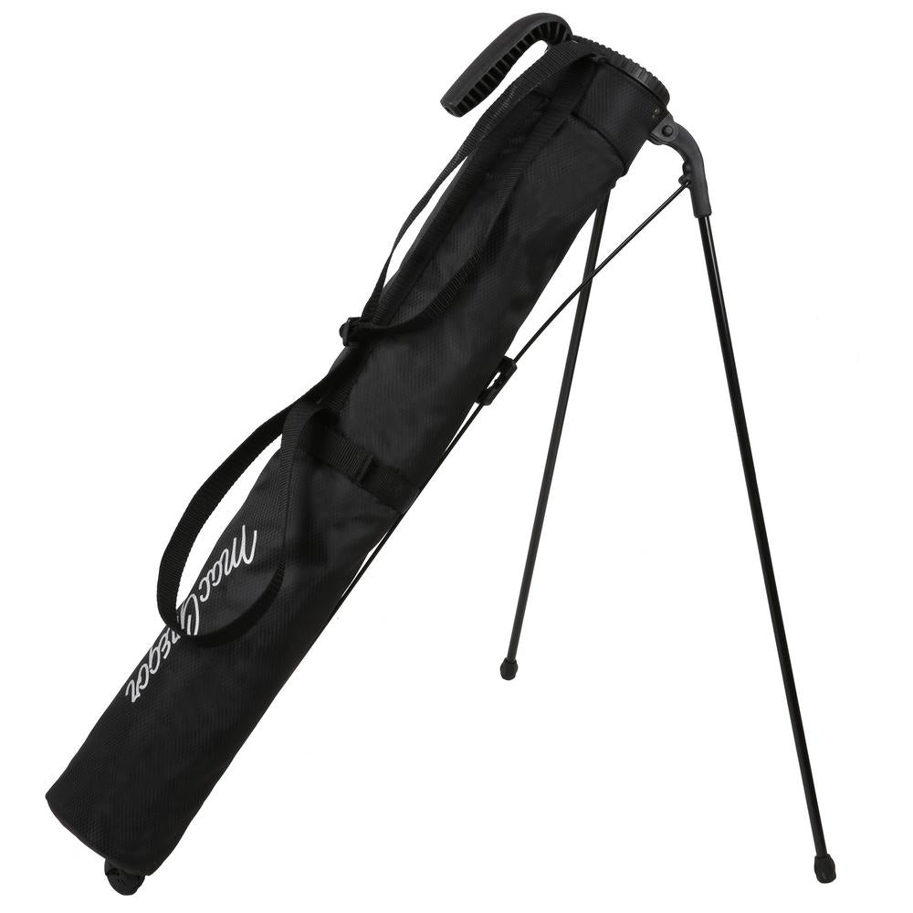 MacGregor Golf Tourney 2-in-1 Cart Bag with Removable Carry/Stand Bag, Black/Red