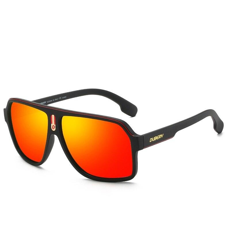 Brand Design Men Square Driving Black Goggles Oculos