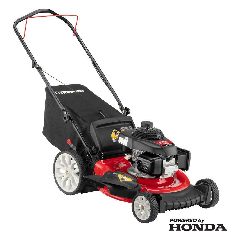 Push Lawn Mower 21 in. 160cc Gas Engine CARB Compliant Bag/Mulch/Side