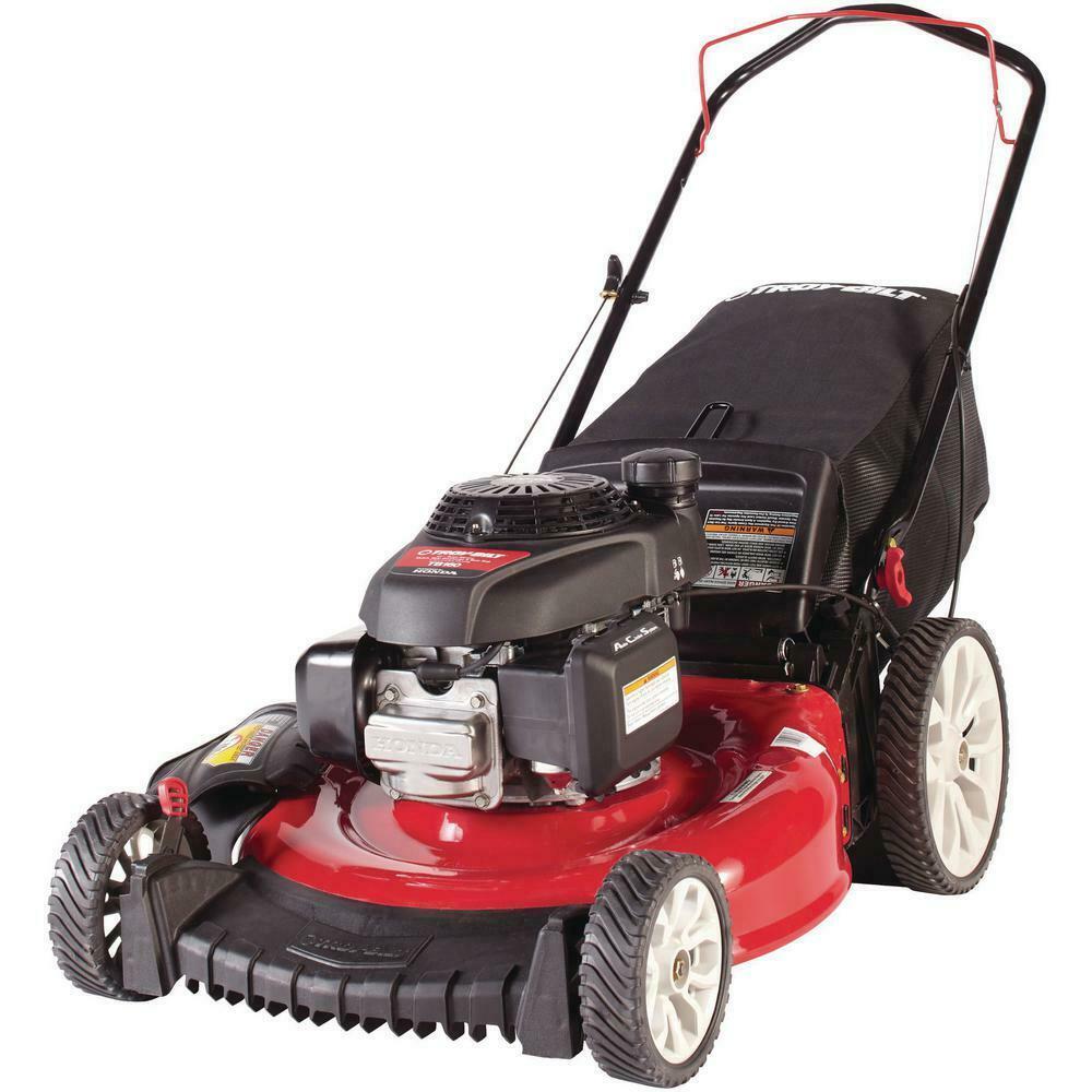 Push Lawn Mower 21 in. 160cc Gas Engine CARB Compliant Bag/Mulch/Side