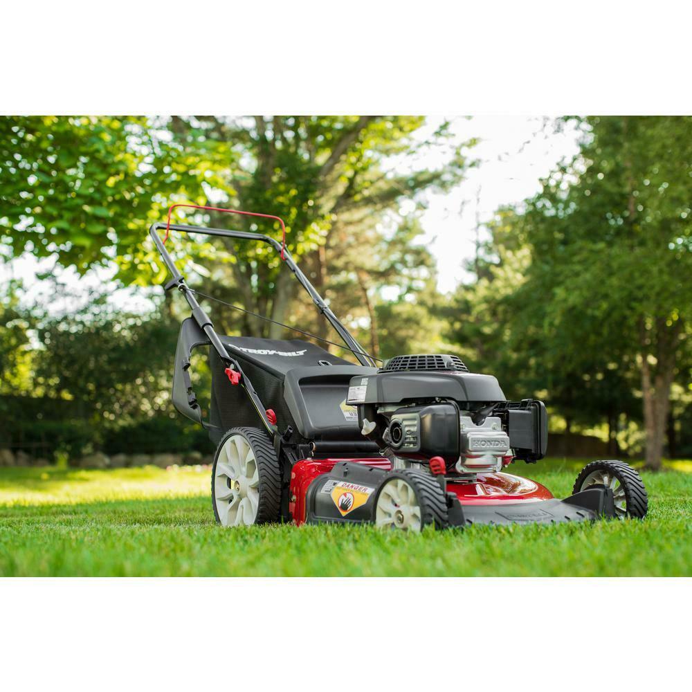 Push Lawn Mower 21 in. 160cc Gas Engine CARB Compliant Bag/Mulch/Side