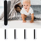 Gplesas Portable Space Heater Standing Electric Heating Overheating Protection White Heaters Fan Remote Home Bedroom