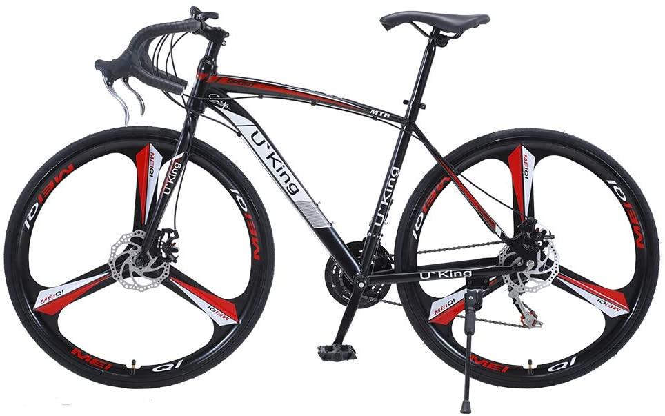 Mens Road Bikes Aluminum Road Bikes 700c Road  21 Speed Road Bike for Men with Aluminum Alloy Disc Brake