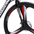 Mens Road Bikes Aluminum Road Bikes 700c Road  21 Speed Road Bike for Men with Aluminum Alloy Disc Brake