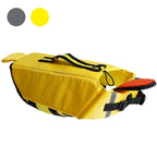 KDKDA Sports Style Ripstop Dog Life Jacket Safety Vest with Superior Buoyancy Rescue Handle Pet Life Jacket Life Jackets for Dogs Small Dogs Duck Pattern Pet Float Coat Dog Lifesaver Dog Life Vest