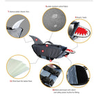 KDKDA Sports Style Ripstop Dog Life Jacket Safety Vest with Superior Buoyancy Rescue Handle Pet Life Jacket Life Jackets for Dogs Small Dogs Duck Pattern Pet Float Coat Dog Lifesaver Dog Life Vest