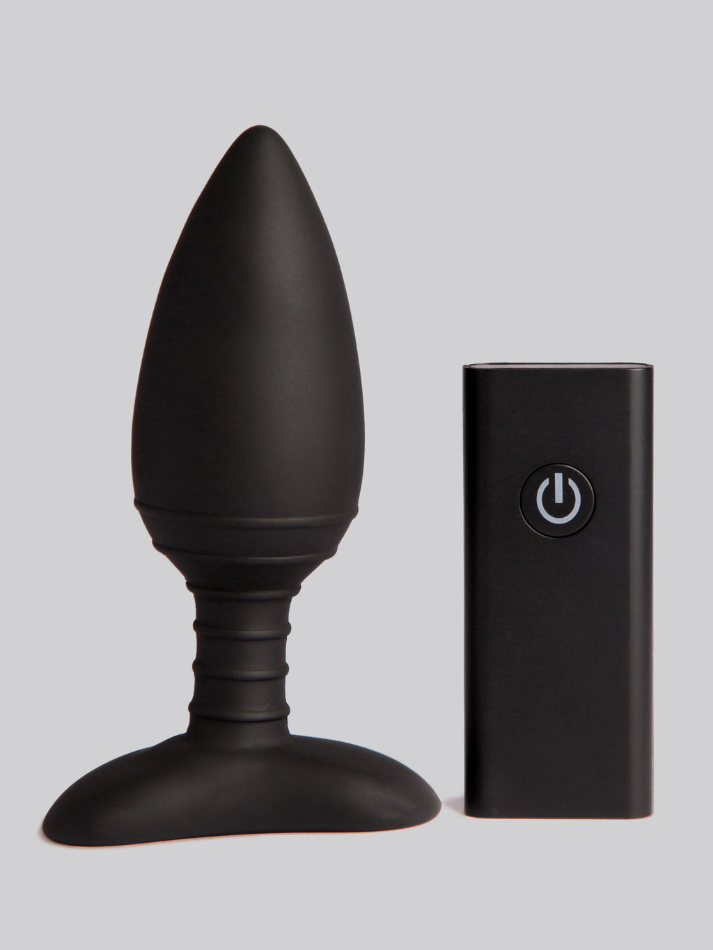 Nexus Ace Medium Extra Quiet Remote Control Vibrating Butt Plug, Black