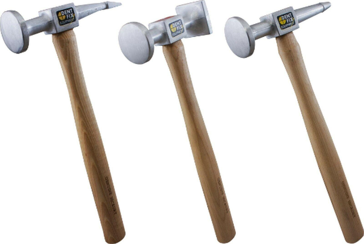Spitznagel Dentfix  DF-AH714 3pcs Aluminum Hammer Set curve, pick and bumping