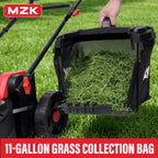 40V 16" Electric Lawn Mower, 2-in-1 Brushless Cordless Lawn Mower, Walk-Behind Push Mowers with 5-Position Height Adjustment, 2 x 4.0Ah Batteries &amp; Charger Included, LM16I5H