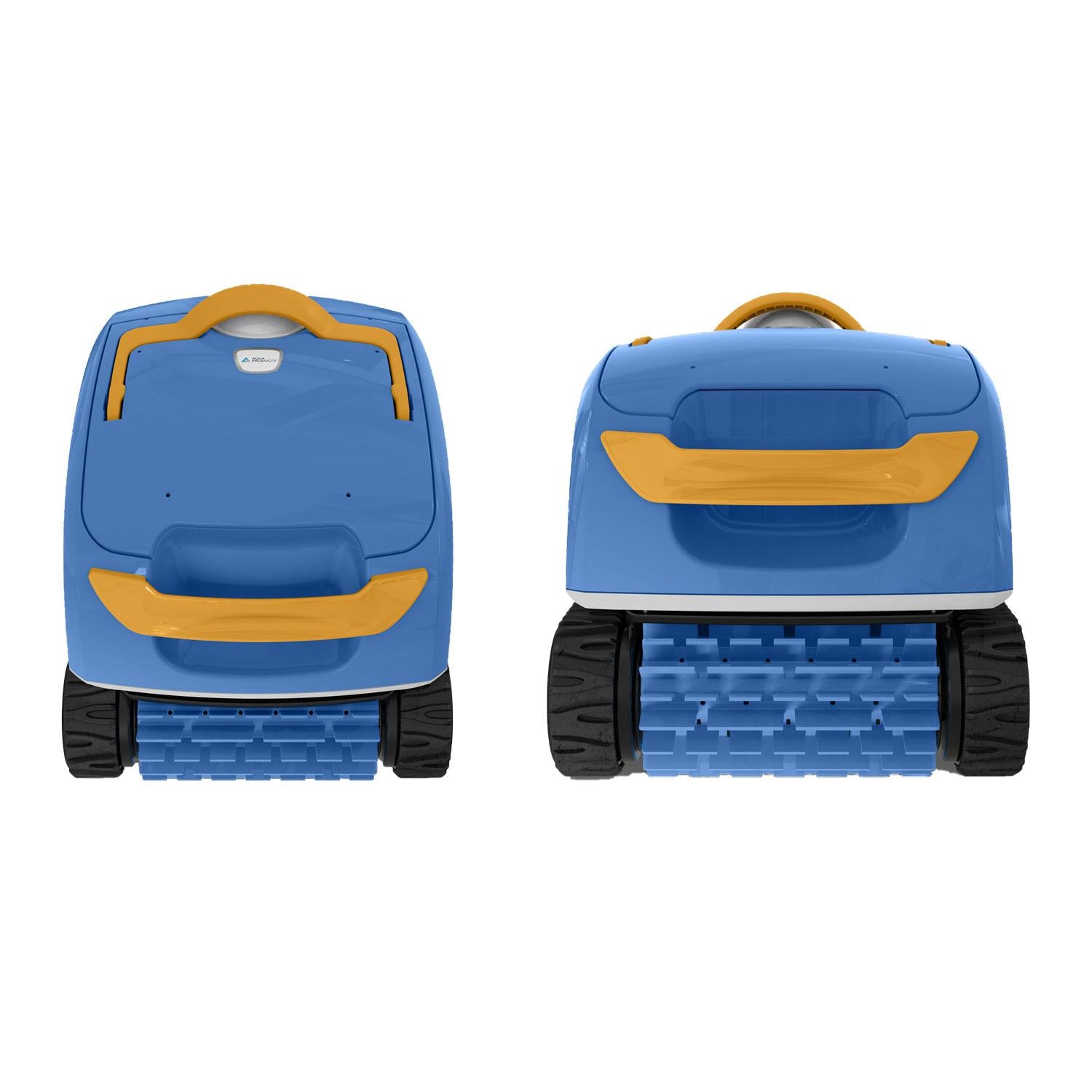 Aqua Products SOLAG Sol Automatic Robotic Pool Cleaner Sweeper with 1 Touch Operation and EZ Clean Basket for Small Above Ground