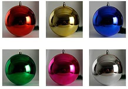 YANGLIYU Christmas Balls Christmas Baubles Art Beauty Christmas Tree Baubles Silver Ball Onaments Shatterproof Xmas Hanging Decorations Centrepieces (Size : 60cm)