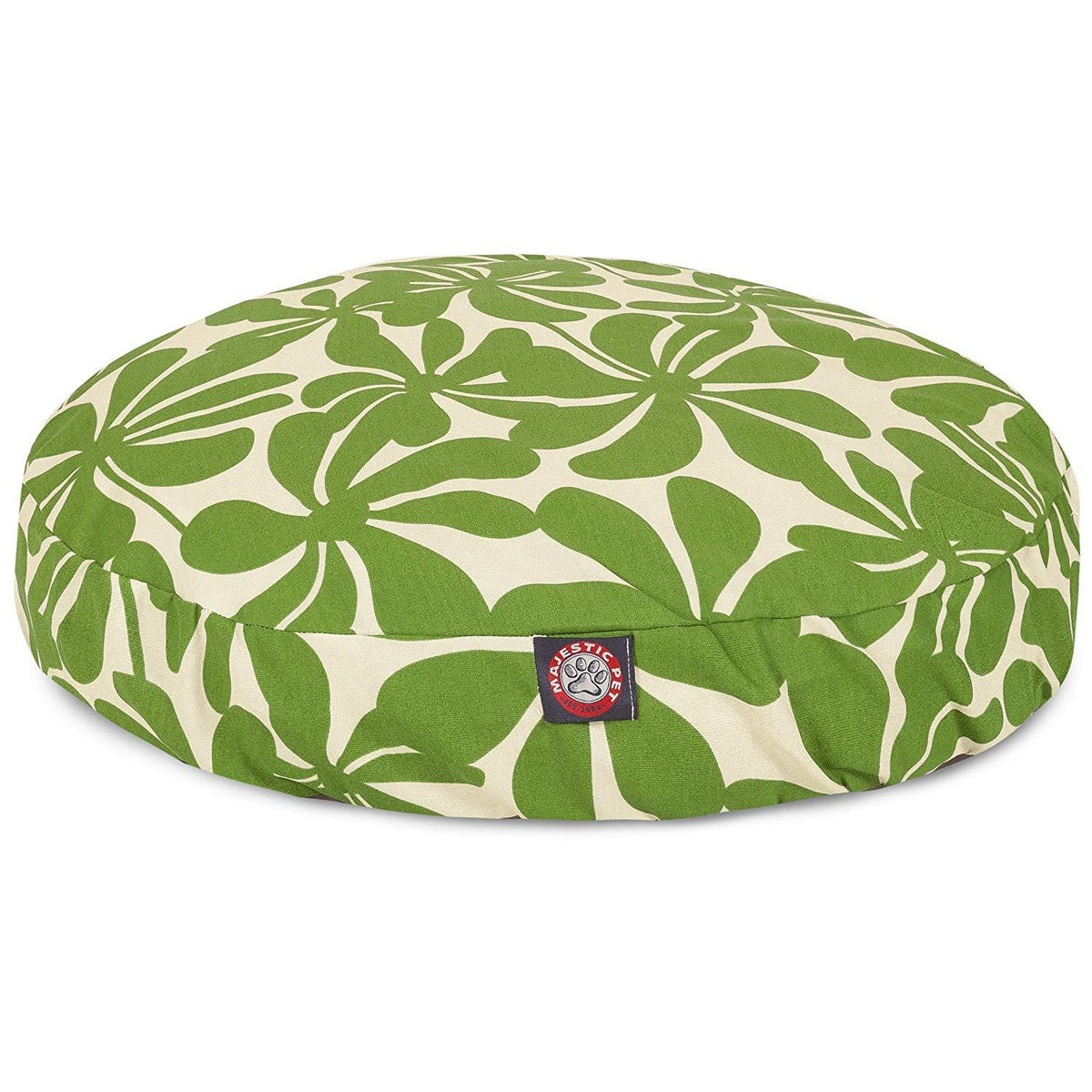 SaPlantation LarRound Indoor Outdoor Pet Dog Bed With Removable Washable Cover By Majestic Pet Products