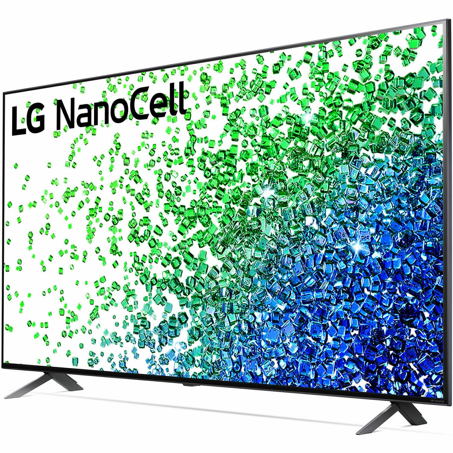 lg nanocell 80 series 55" 4k smart ultra hd hdr tv - 2021 model *55nano80up