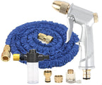 BCGT Garden Hoses Garden Hose, Expandable Water Hose, Extra Strength Fabric, Flexible Expanding Hose with high Pressure Spray Nozzle Function Water, 7.5m/15m/22m/30m