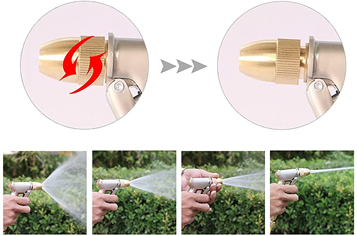 BCGT Garden Hoses Garden Hose, Expandable Water Hose, Extra Strength Fabric, Flexible Expanding Hose with high Pressure Spray Nozzle Function Water, 7.5m/15m/22m/30m