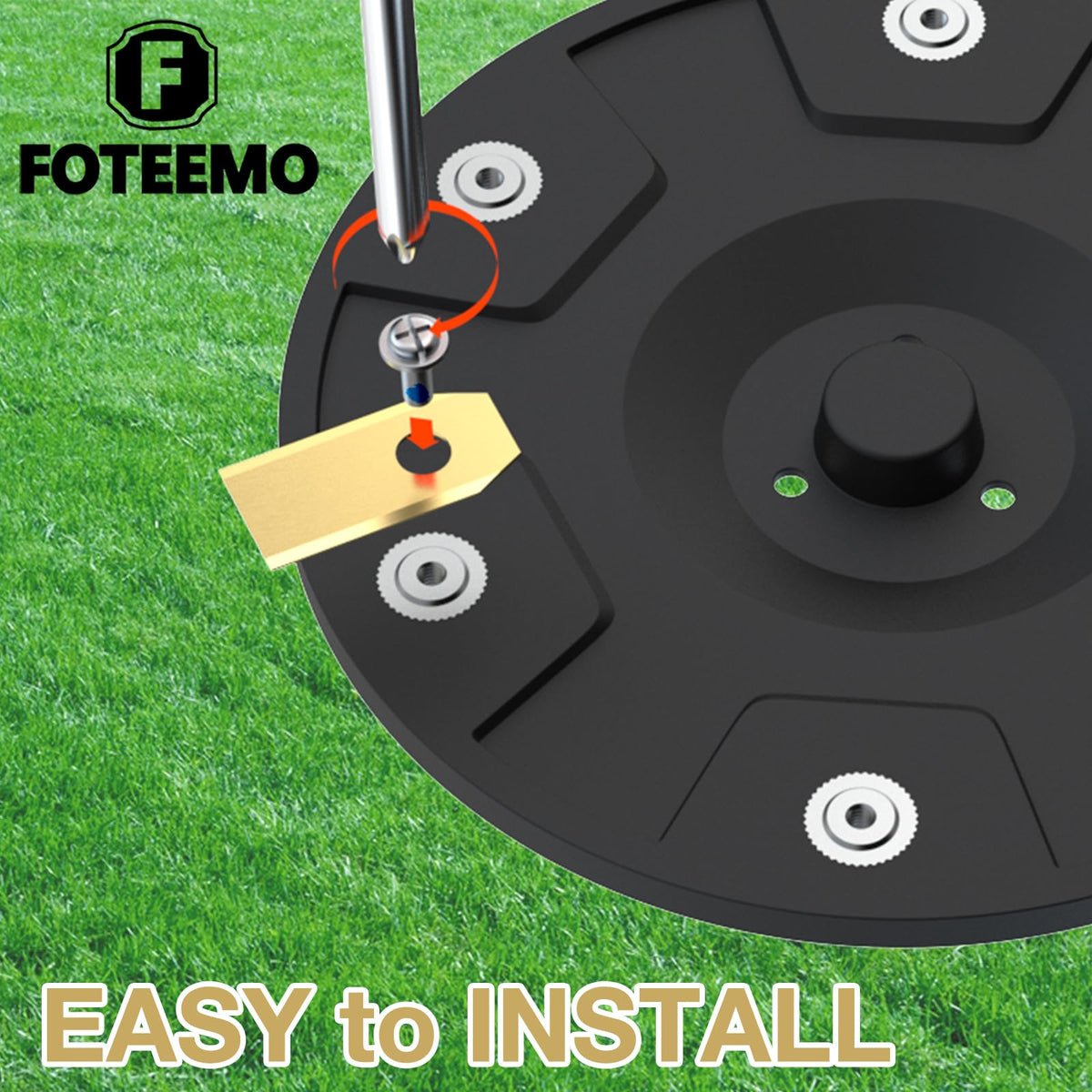 Replacement Blades Compatible with All  Lawn Mowers, 36 Pcs Robotic Lawn Mower Blades Compatible with A1600 Rtk, O500, O1200, G1-800, Gx-600,  Replacement Robotic Mower Blades