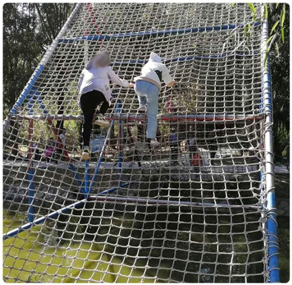 Children Protective Netting Building Safety Netting/Outdoor Training Development Rope Net Anti-Falling Net/Balcony Child Protection Net Camping Nylon Net/Staircase Climbing Protective Net (12mm/12cm)