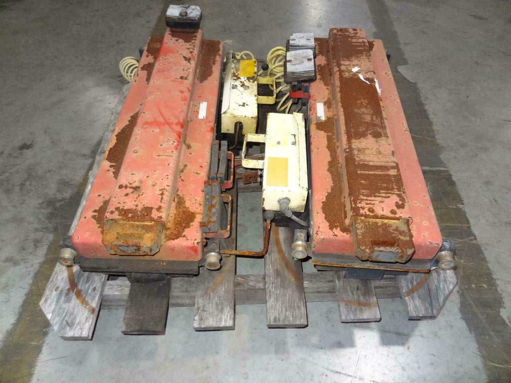 Lot of 2 WheelTronic Air-Hydraulic Sliding Jackbeam 6k lbs. Cap- See Description