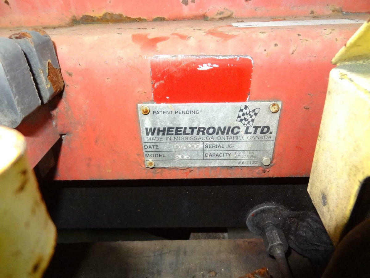 Lot of 2 WheelTronic Air-Hydraulic Sliding Jackbeam 6k lbs. Cap- See Description