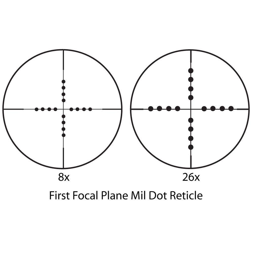 Benchmark 8-26x50 Rifles Scope
