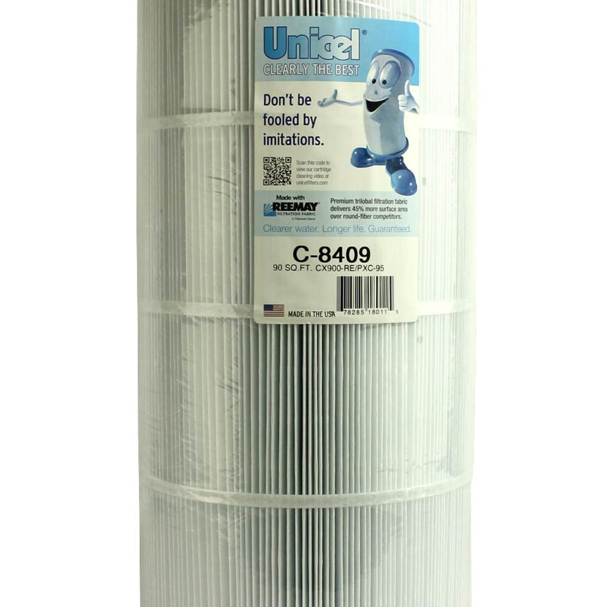 Unicel C-8409 Swimming Pool Replacement Filter Cartridge (2 Pack)