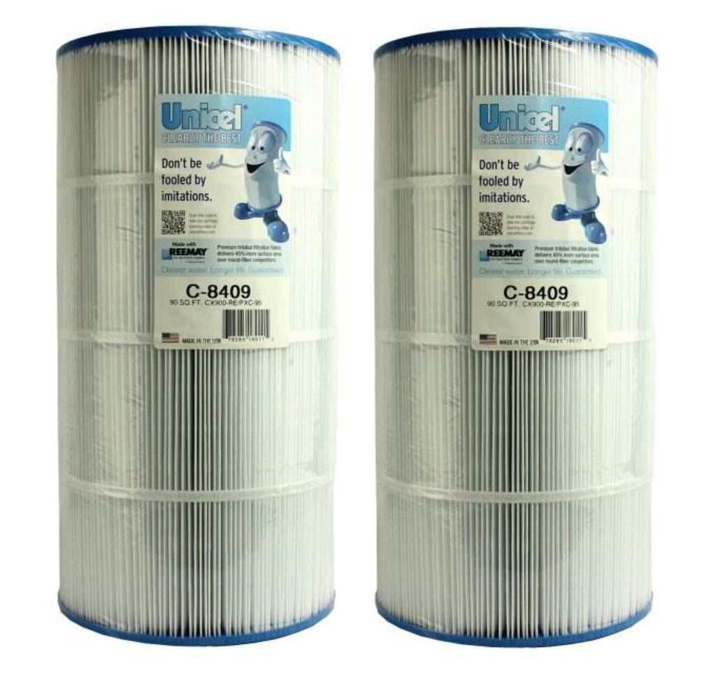 Unicel C-8409 Swimming Pool Replacement Filter Cartridge (2 Pack)