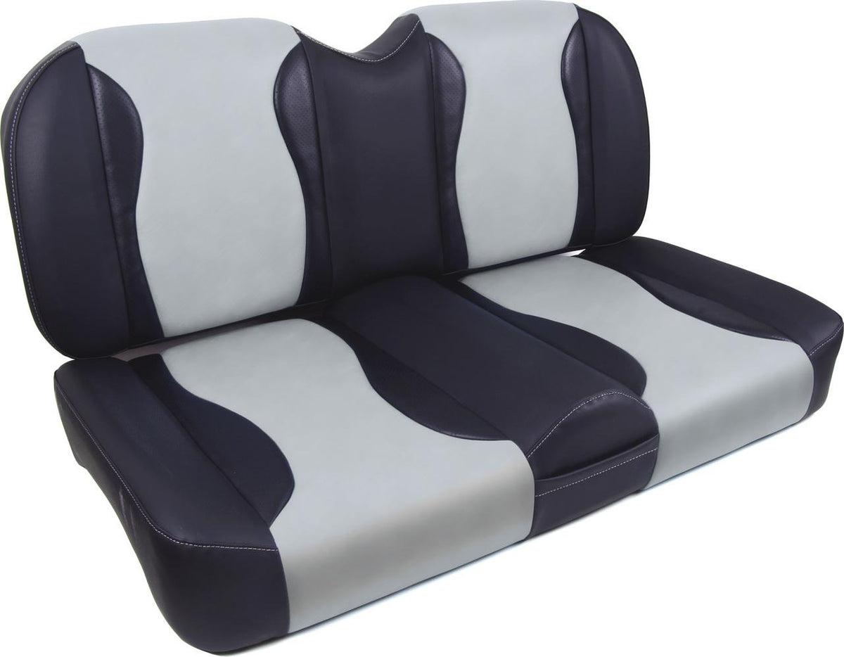 MODZTM F1 Front Seat for EZGO TXT Golf Carts - Gray/Black