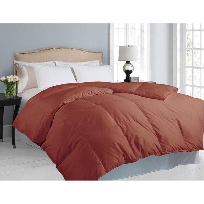 Hotel Grand  Oversized 700 Thread Count White Down Comforter Ivory King