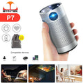 pocket portable smart projector android 8.1 os wifi 1080p 4k tv led home theater